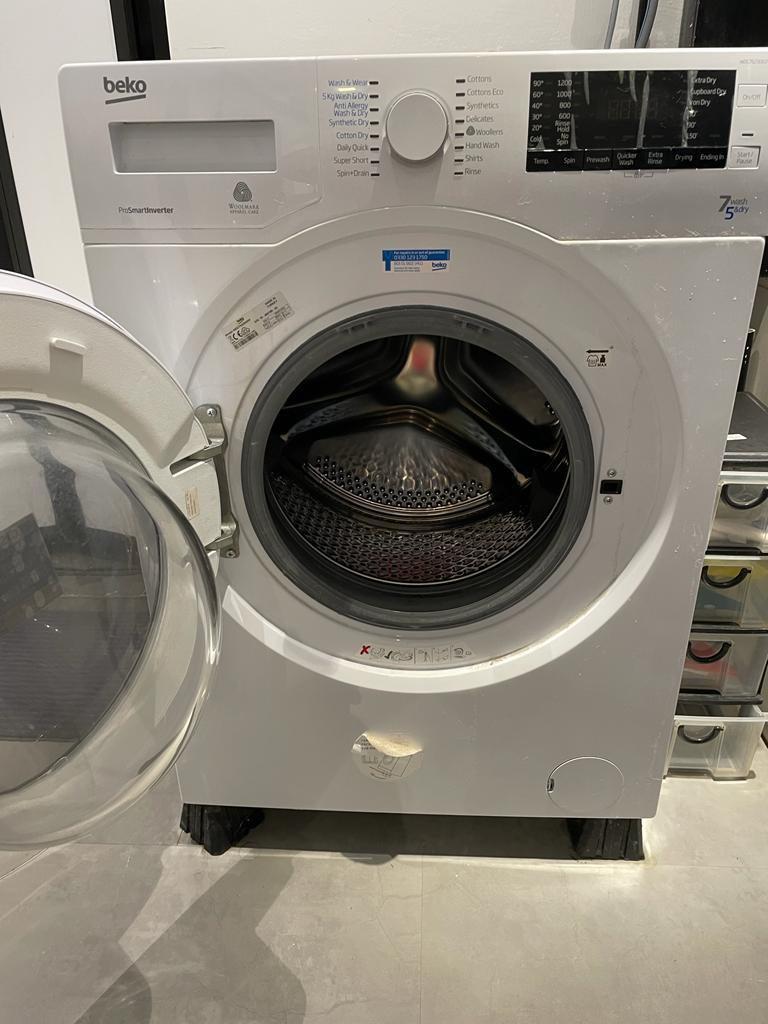 BEKO Washer 7KG/dryer 5KG, TV & Home Appliances, Washing Machines and