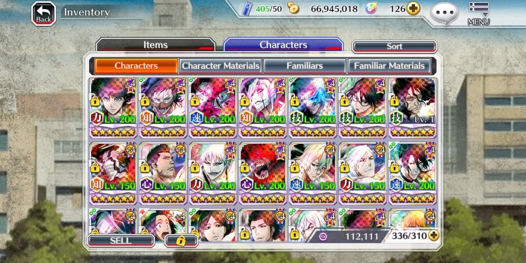 BLEACH BRAVE SOULS ACCOUNT FOR SALE., Video Gaming, Video Games, Others