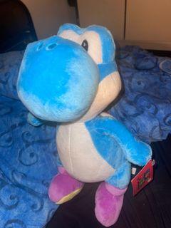 Blue Yoshi Plushie