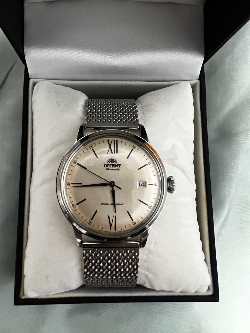 Orient bambino mesh cheap strap
