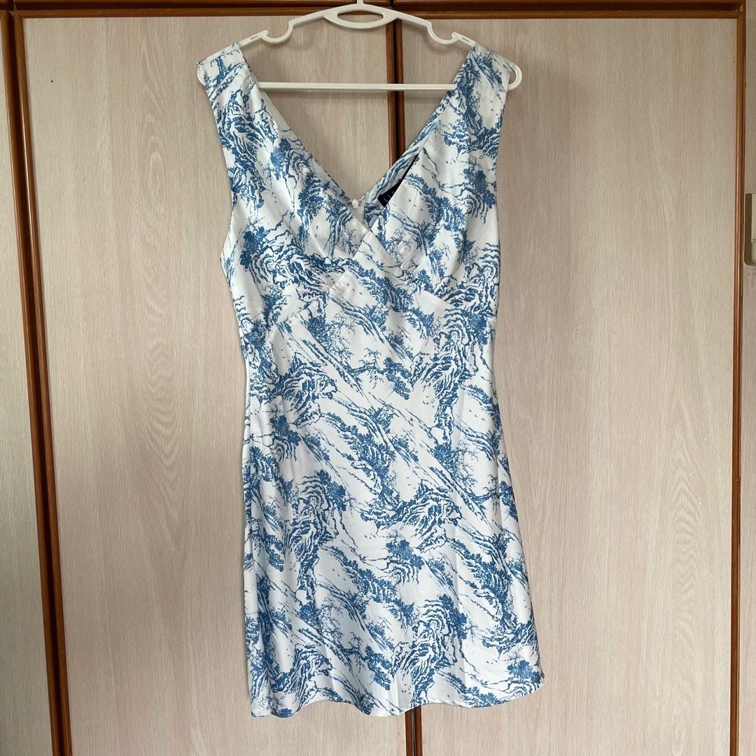 knee length dresses for ladies Yves Mini Dress Onyx Polka