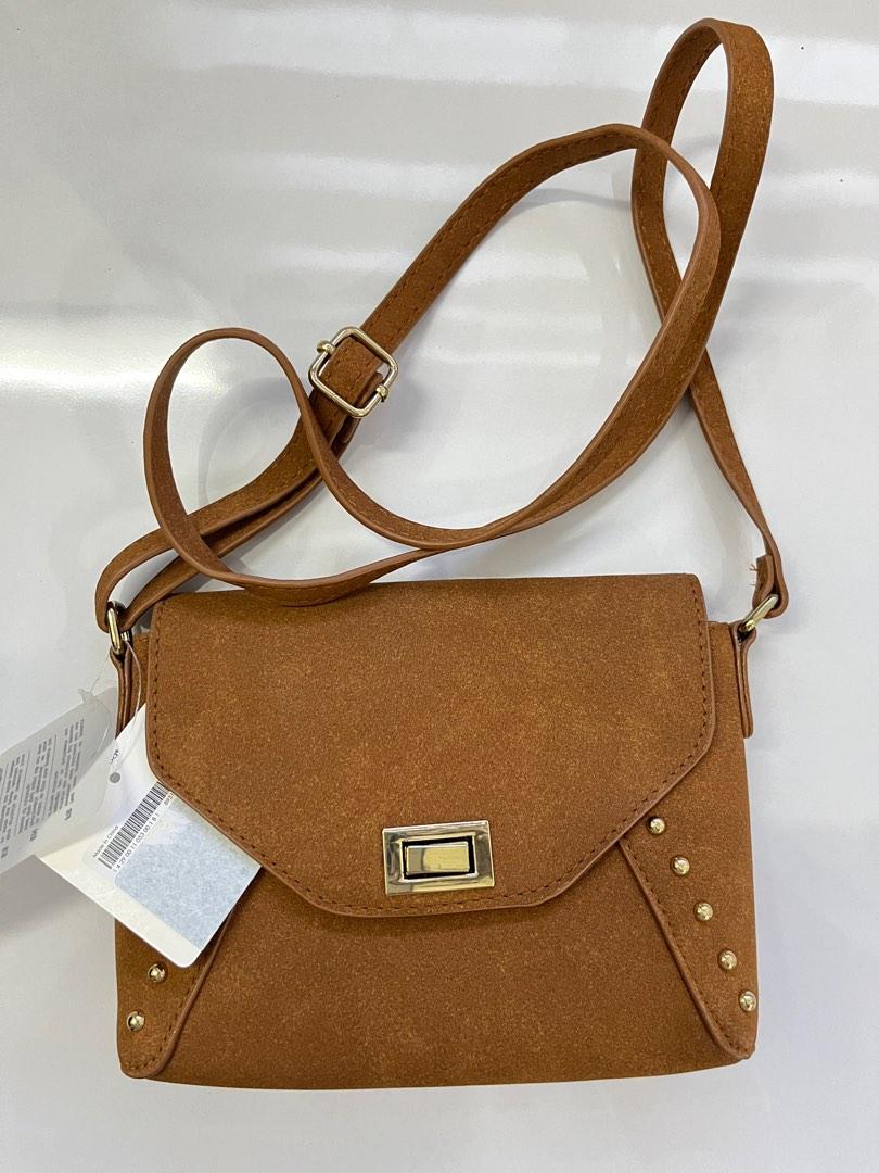 BNWT Promod suede crossbody bag (Category: Cross-body Bags) located in Quezon City. Submitted by baloweee (Listing ID 1192229450, Image 1). Description: .