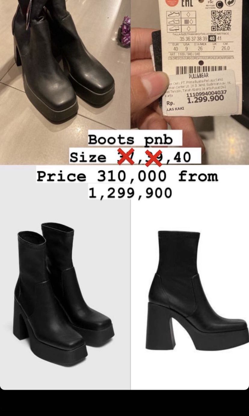 white boots pull and bear