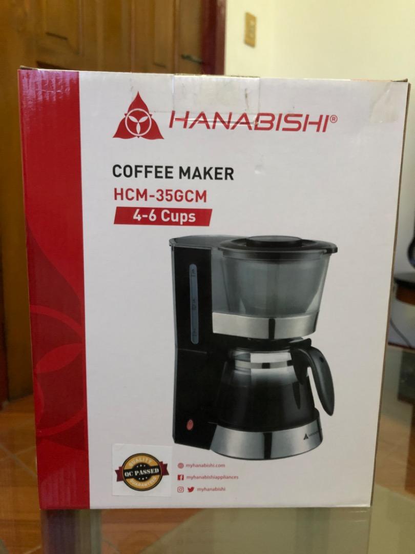 Brand New Hanabishi Coffee Maker, TV & Home Appliances, Kitchen