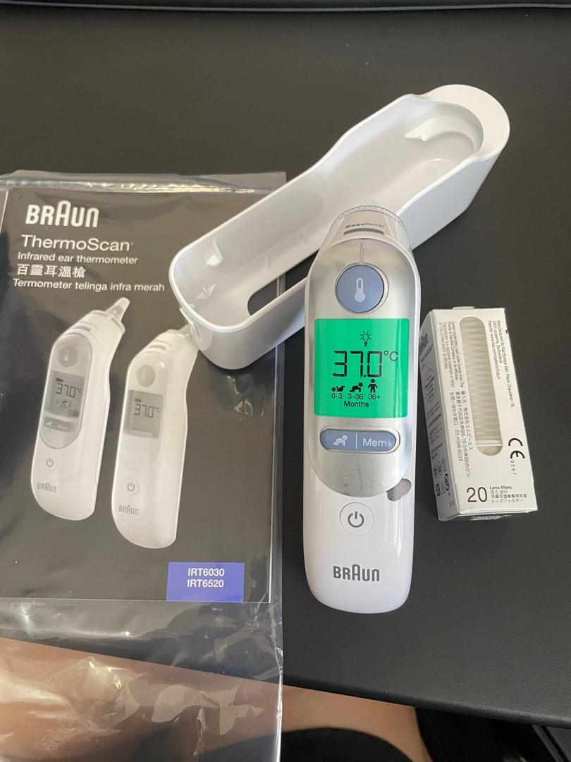 Braun Ear Thermometer, Health & Nutrition, Thermometers on Carousell