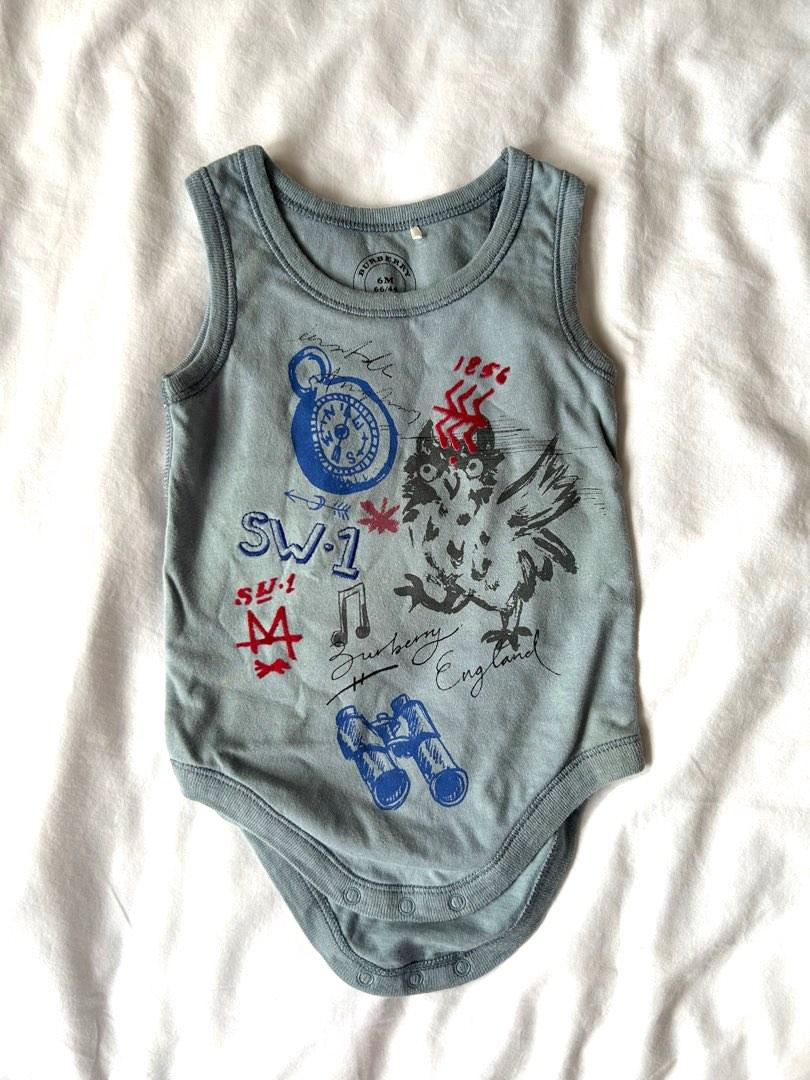 Burberry baby onesie top