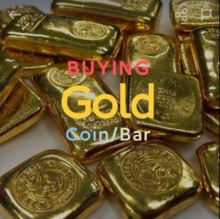 Buying Back 1oz Gold Bara/Coins(NOT BUYING)