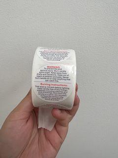Candle stickers