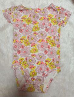 Carter's Baby Floral Onesie 24M