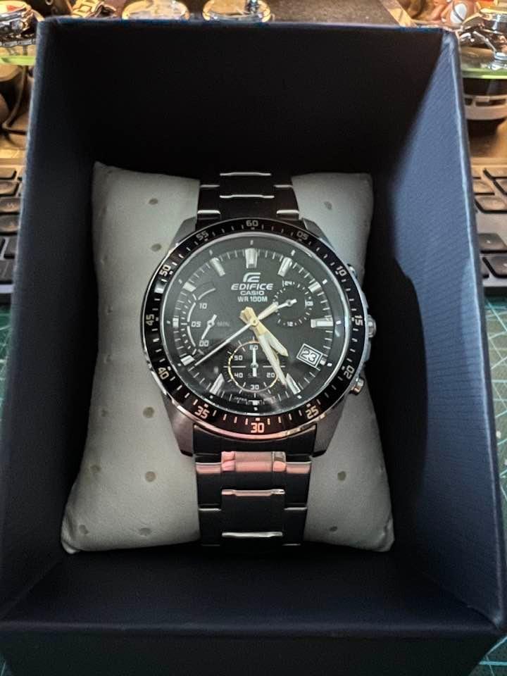 Casio Edifice EFV 540D 2AV EFV 540D 1A9V Luxury Watches on