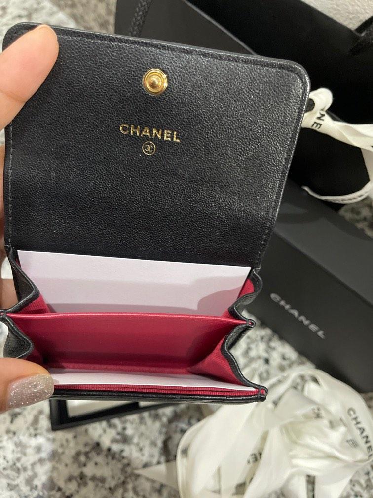 Chanel 19 card holder XL