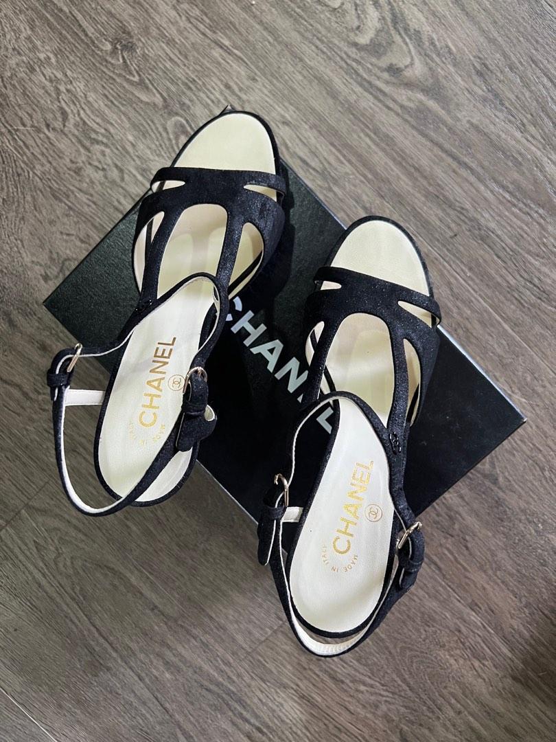 Chanel Heels Women s Fashion Footwear Heels on Carousell