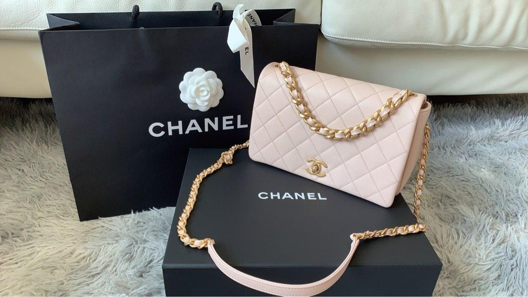 Chanel Seasonal Flap Bag - Pink, Luxury, Bags & Wallets on Carousell
