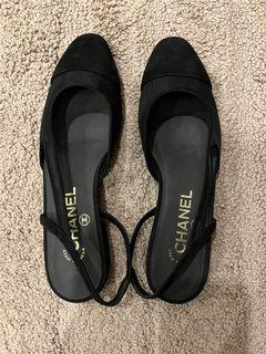 Authentic Chanel Staff Uniform Ballerina Flats Came and Black Sizes:36c  Condition: Like New Comes with Box, Women's Fashion, Footwear, Flats &  Sandals on Carousell