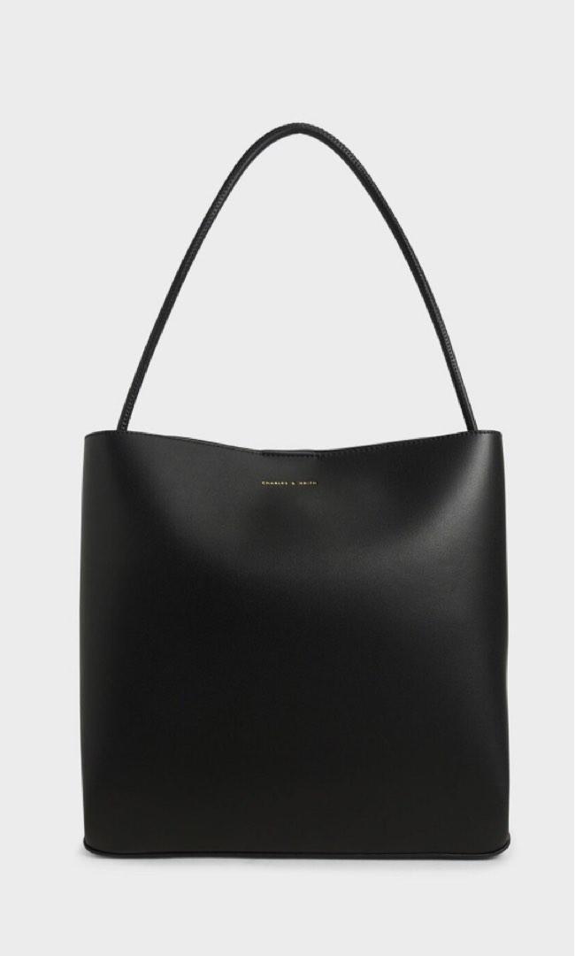 Charles and Keith Shoulder Bag in Black, Women's Fashion, Bags