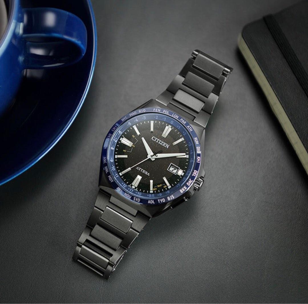 Citizen ATTESA 35週年紀念限定藍宇宙系列手錶ACT line Blue Universe