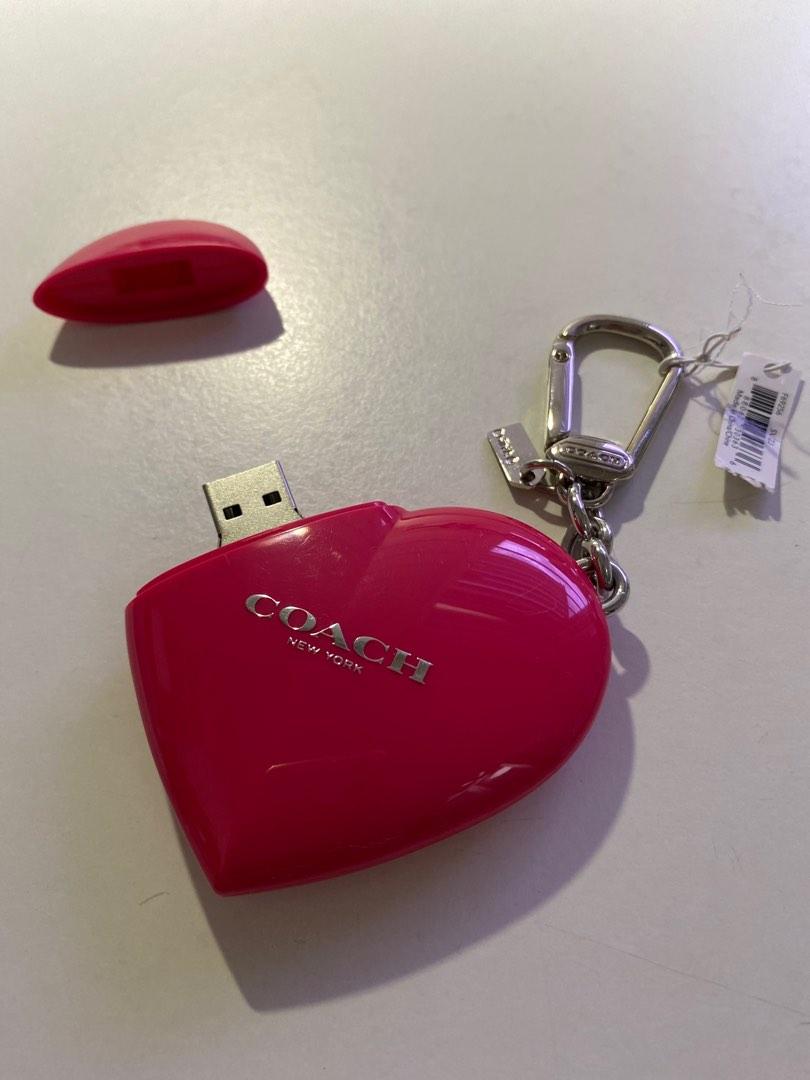 Coach Keychain with USB thumb drive Luxury Accessories on Carousell