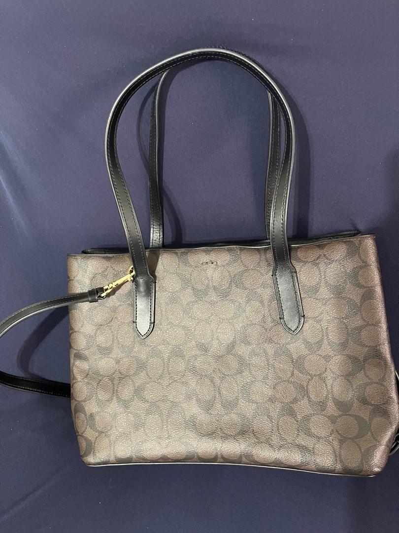 Mini avenue carryall in signature 2025 canvas