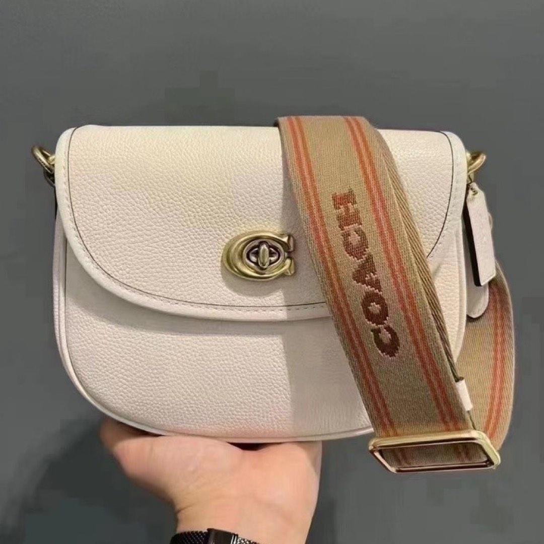 Coach Turnlock Saddle Sling Bag