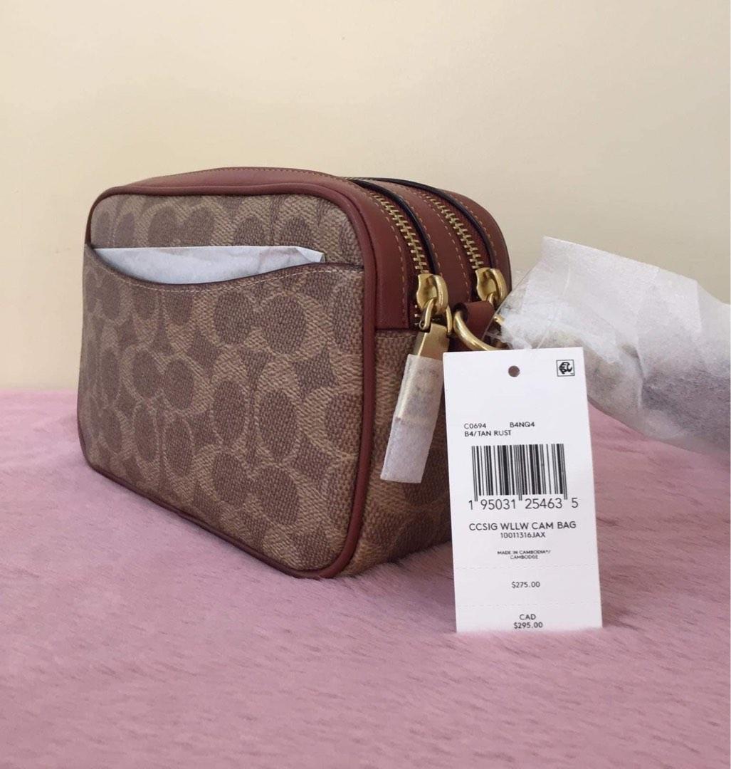 Coach Willow Camera Bag (Retail), Women's Fashion, Bags & Wallets