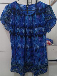 Corak biru