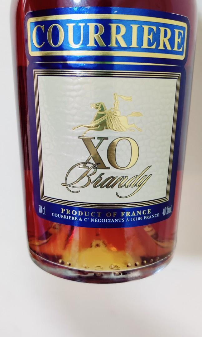 Courriere XO brandy, Food & Drinks, Alcoholic Beverages on Carousell