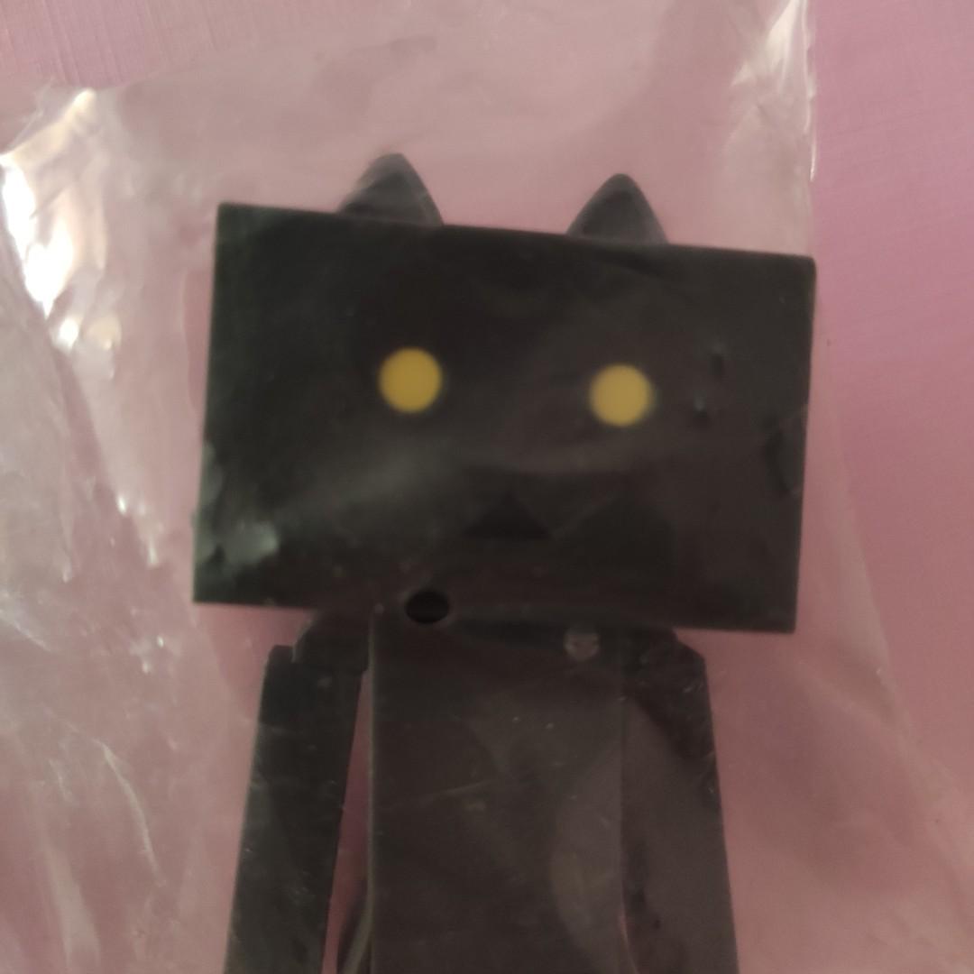 Danboard Nyanboard Black Cat Figure (Category: Designer & Blind Box Toys) located in Manila. Submitted by chromi (Listing ID 1192423611, Image 2). Description: Fixed price + sf to be shouldered by the buyer GCash/Maya MOP ♡ Authentic Danboard ♡ Sealed and unopened ♡ Comes with original box ♡ Approximately 6cm.