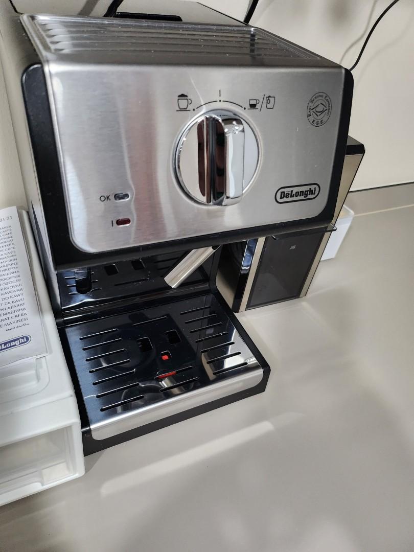 Delonghi ECP33.21 Pump Espresso Coffee Machine, TV & Home Appliances