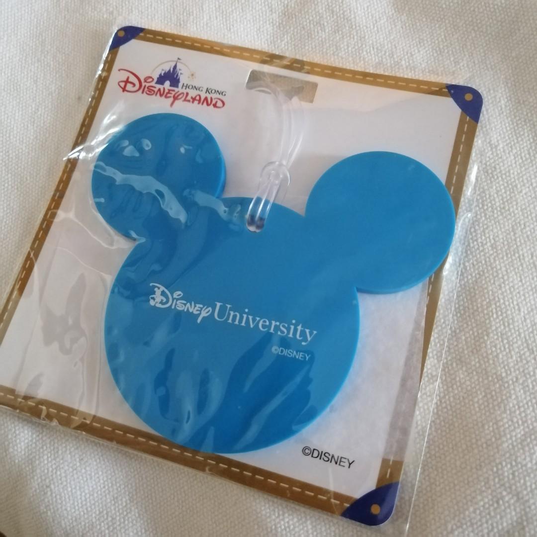 Disney Luggage Tag Mickey Icon, 興趣及遊戲, 旅行, 旅遊- 旅行必需品