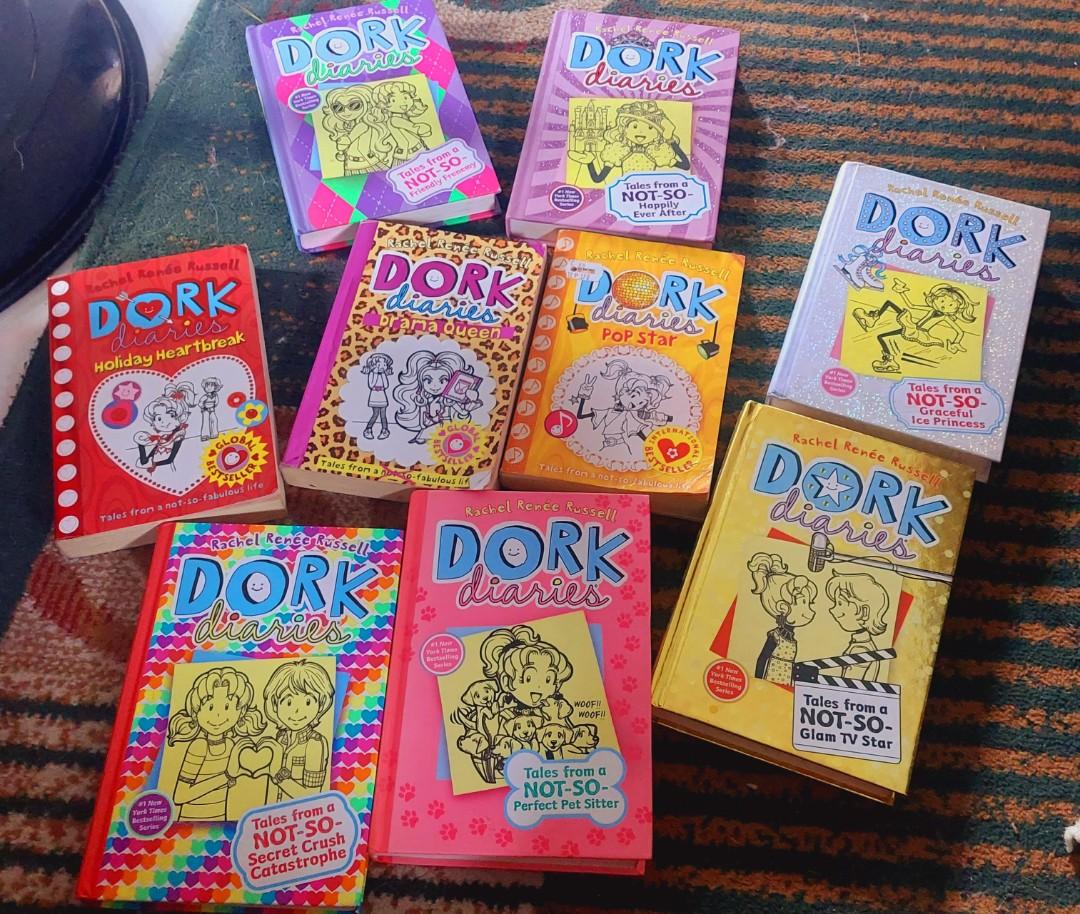 DORK DIARIES (Category: Children's Books) located in Pasig City. Submitted by linne89 (Listing ID 1192297728, Image 2). Description: Hi, selling all books for only 1500, almost new..