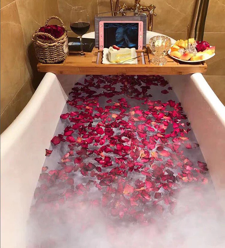 Dried Rose Petals 10g/pack Natural Dry Flower Petal Spa Whitening