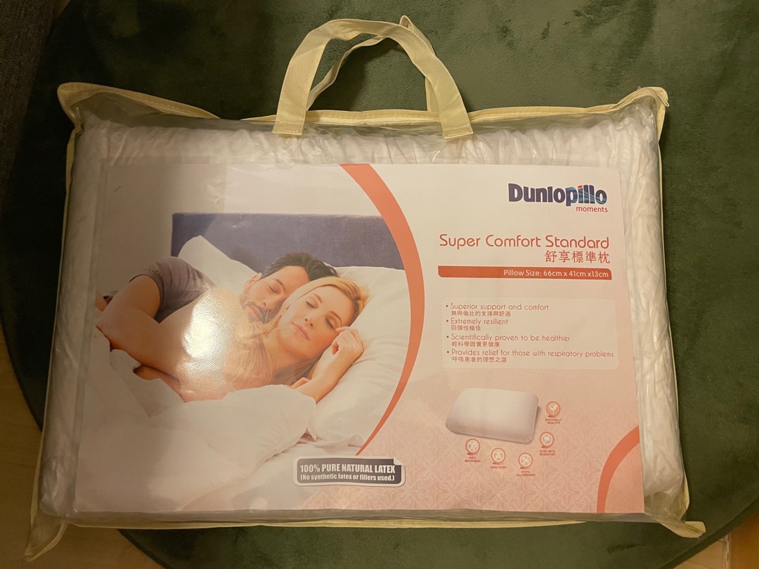 Dunlopillo super sales comfort standard pillow
