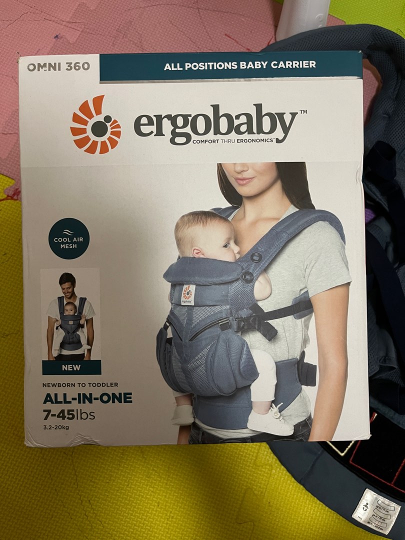 ergobaby omni 360 mesh oxford blue