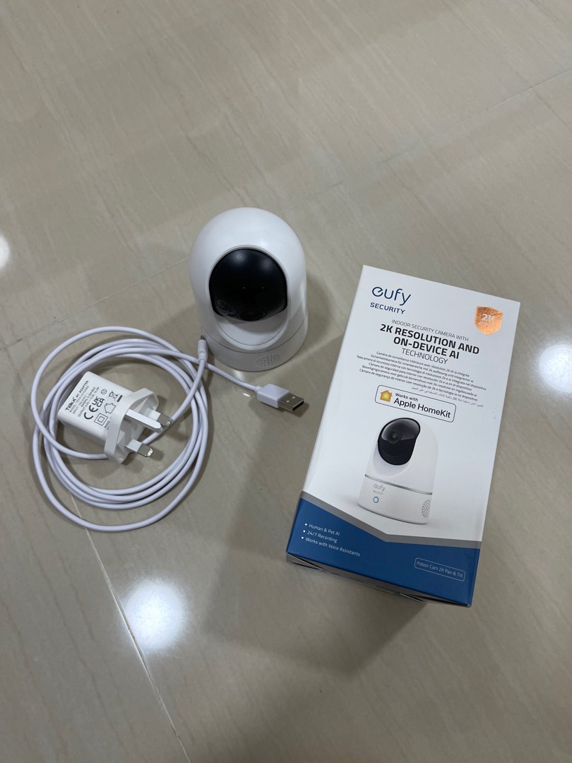 Eufy indoor cam 2K, Furniture & Home Living, Security & Locks, Security
