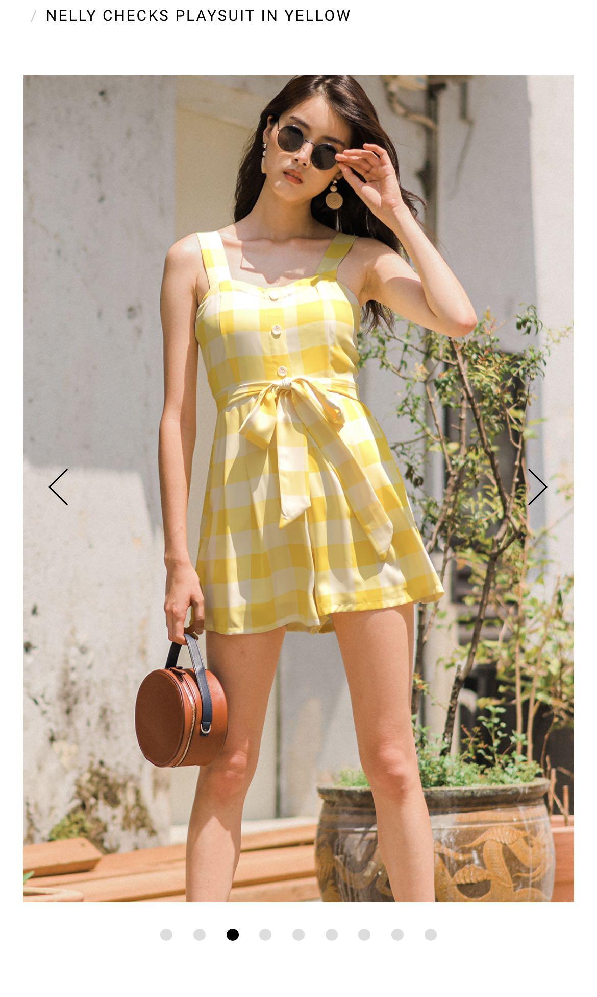 Fashmob Nelly Checks Playsuit