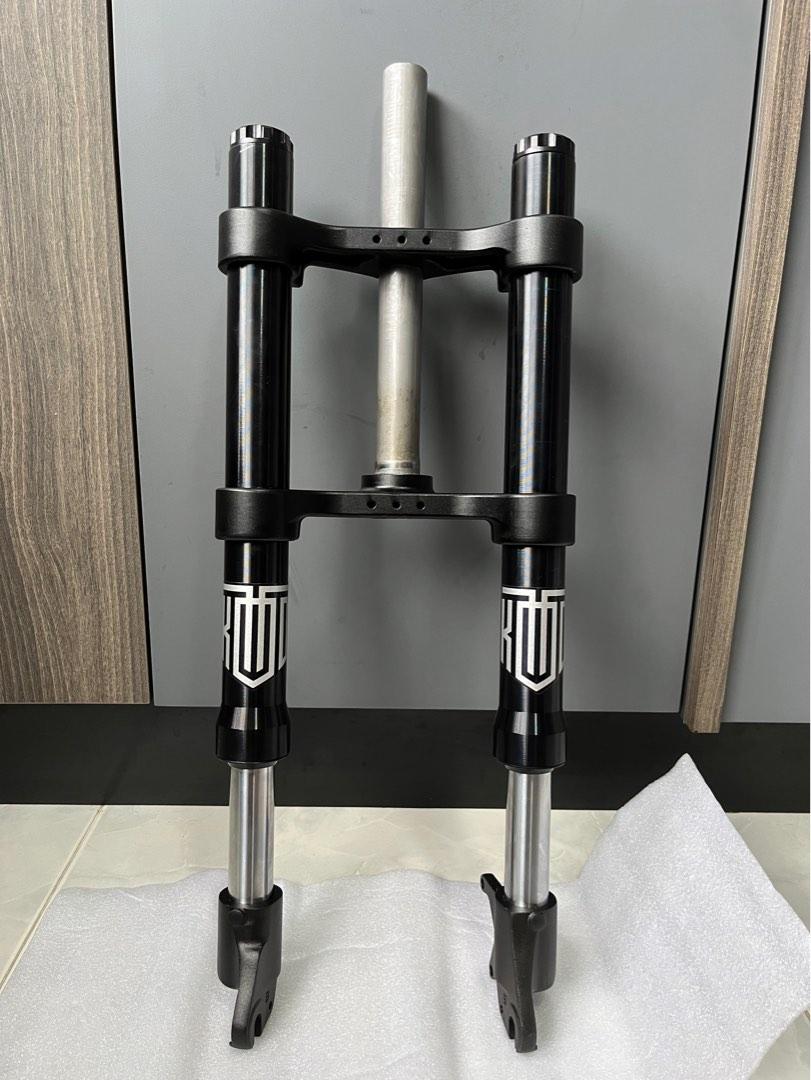 Fiido 12 14 inch adjustable dual crown suspension fork Sports