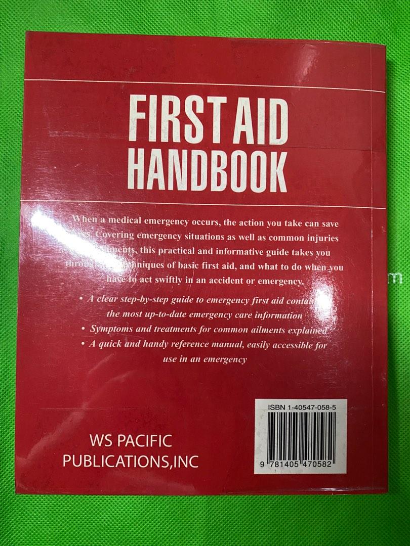 FIRST AID HANDBOOK, Hobbies & Toys, Books & Magazines, Children's Books