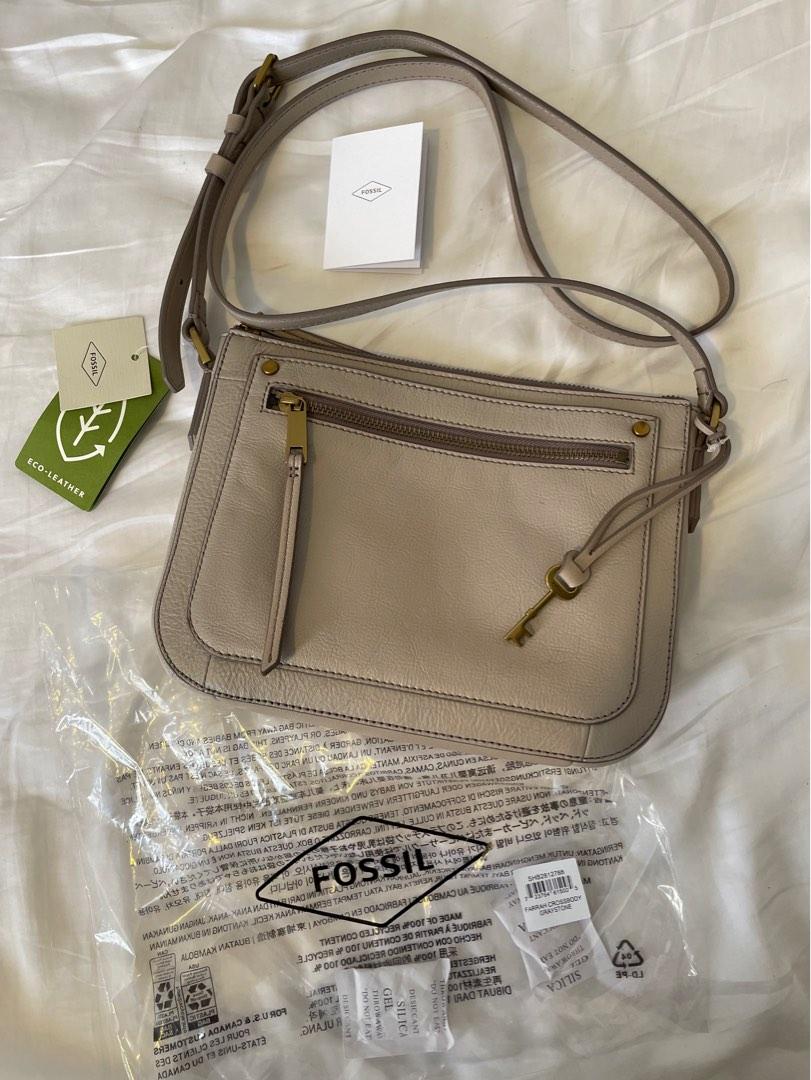 Fossil Farrah Crossbody in gray stone, Women's Fashion, Bags & Wallets, Cross-body  Bags on Carousell