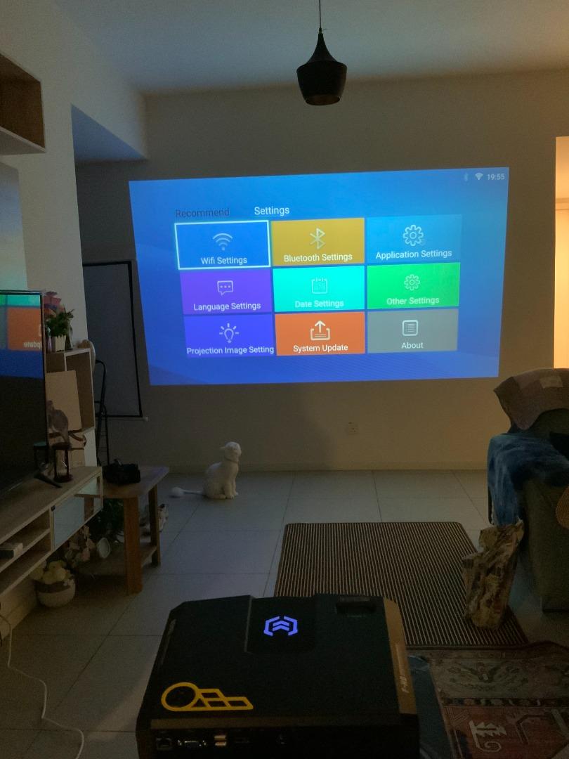 Full HD Max (1920x1080) projector warrantee to 2025, TV & Home