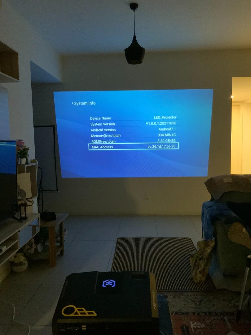Full HD Max (1920x1080) projector warrantee to 2025, TV & Home
