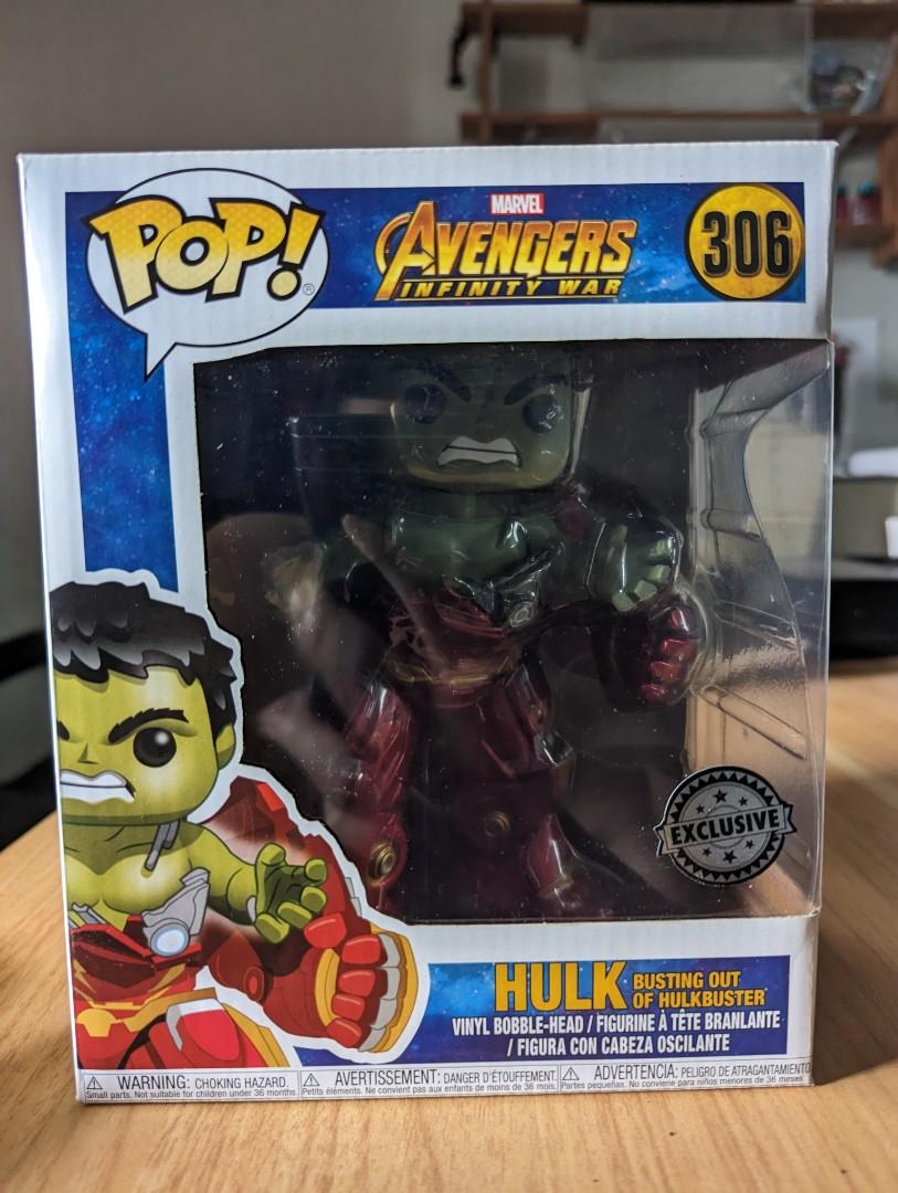 Funko Hulk busting out of Hulkbuster Exclusive Hobbies Toys