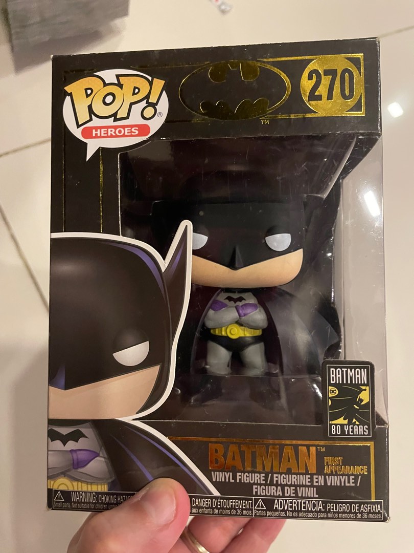Funko pop outlet batman first appearance