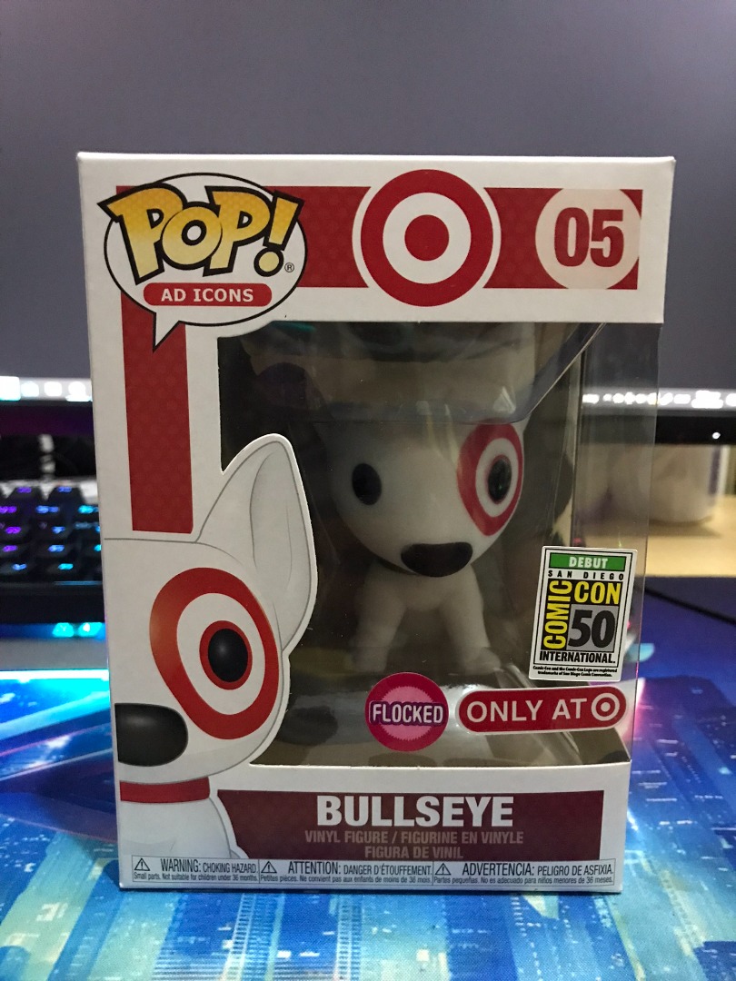 Target bullseye funko pop flocked new arrivals