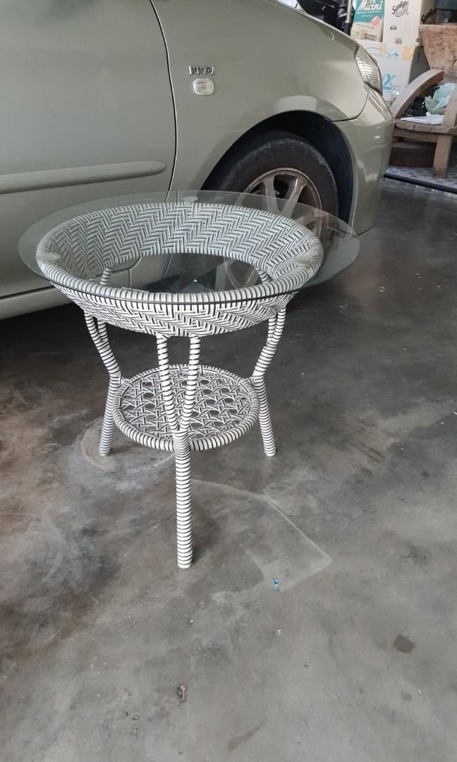 Garden Table/ Side Table, Furniture & Home Living, Outdoor Furniture on