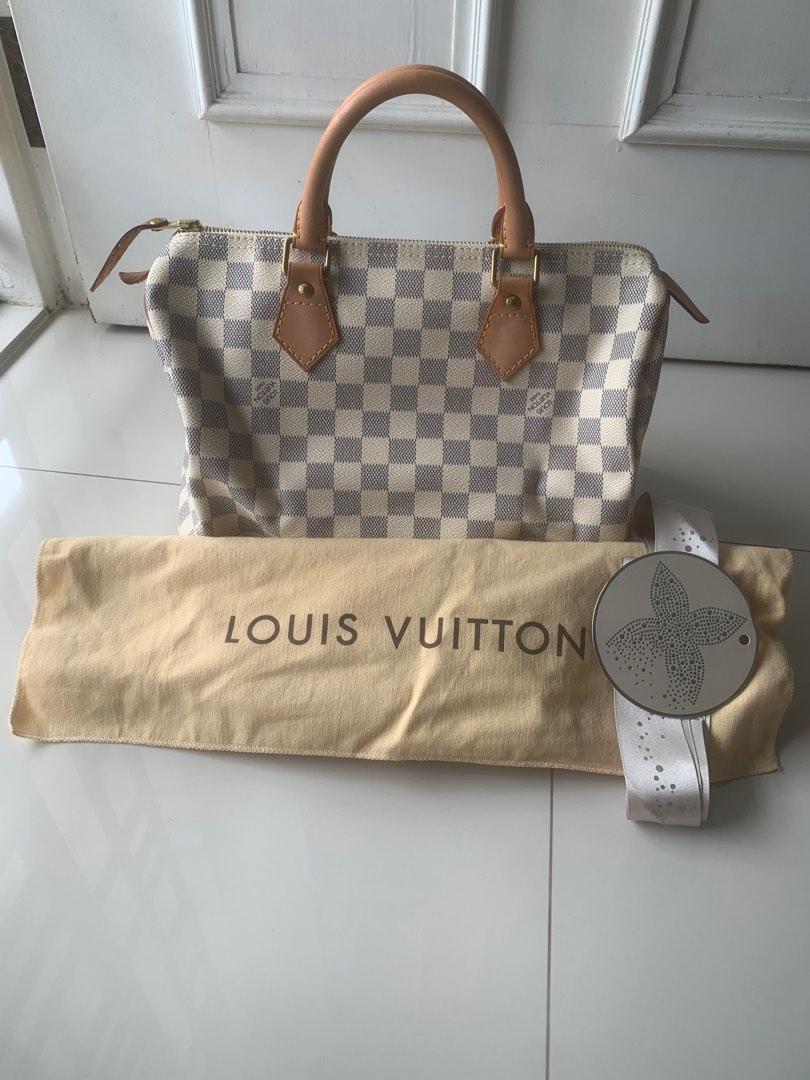 Genuine Louis Vuitton Speedy 25 white, Luxury, Bags & Wallets on ...