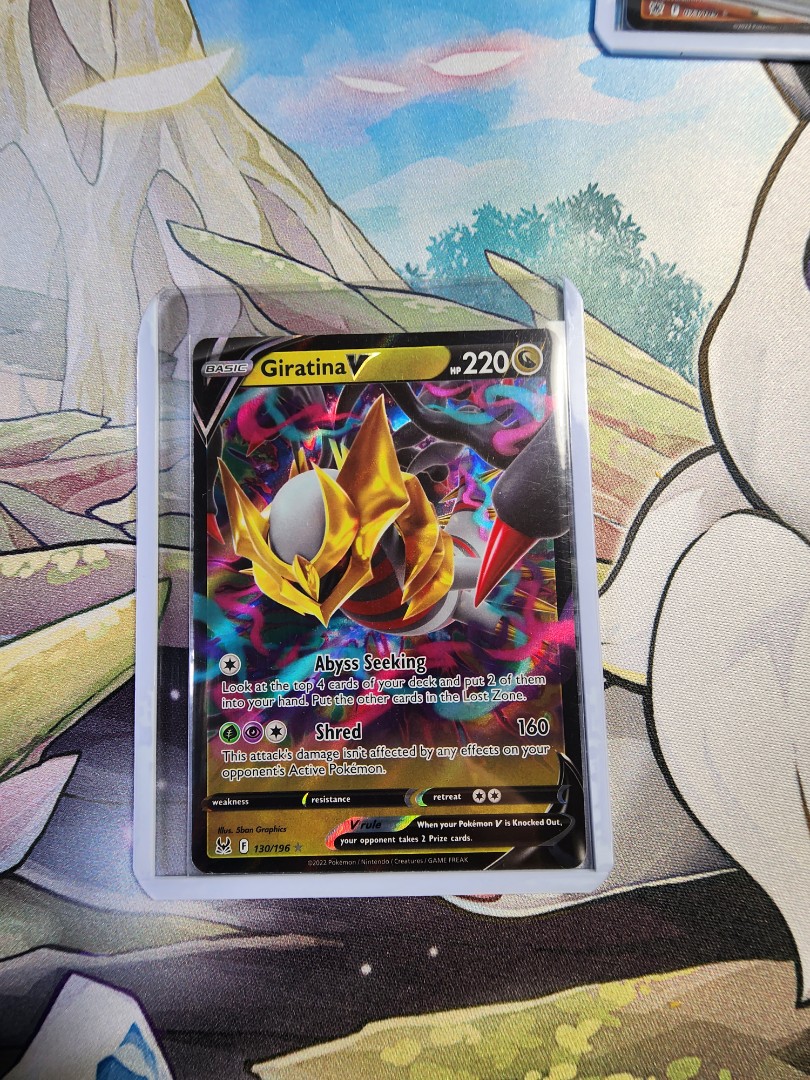  Giratina V - 130/196 - Ultra Rare - Lost Origin - NM/M