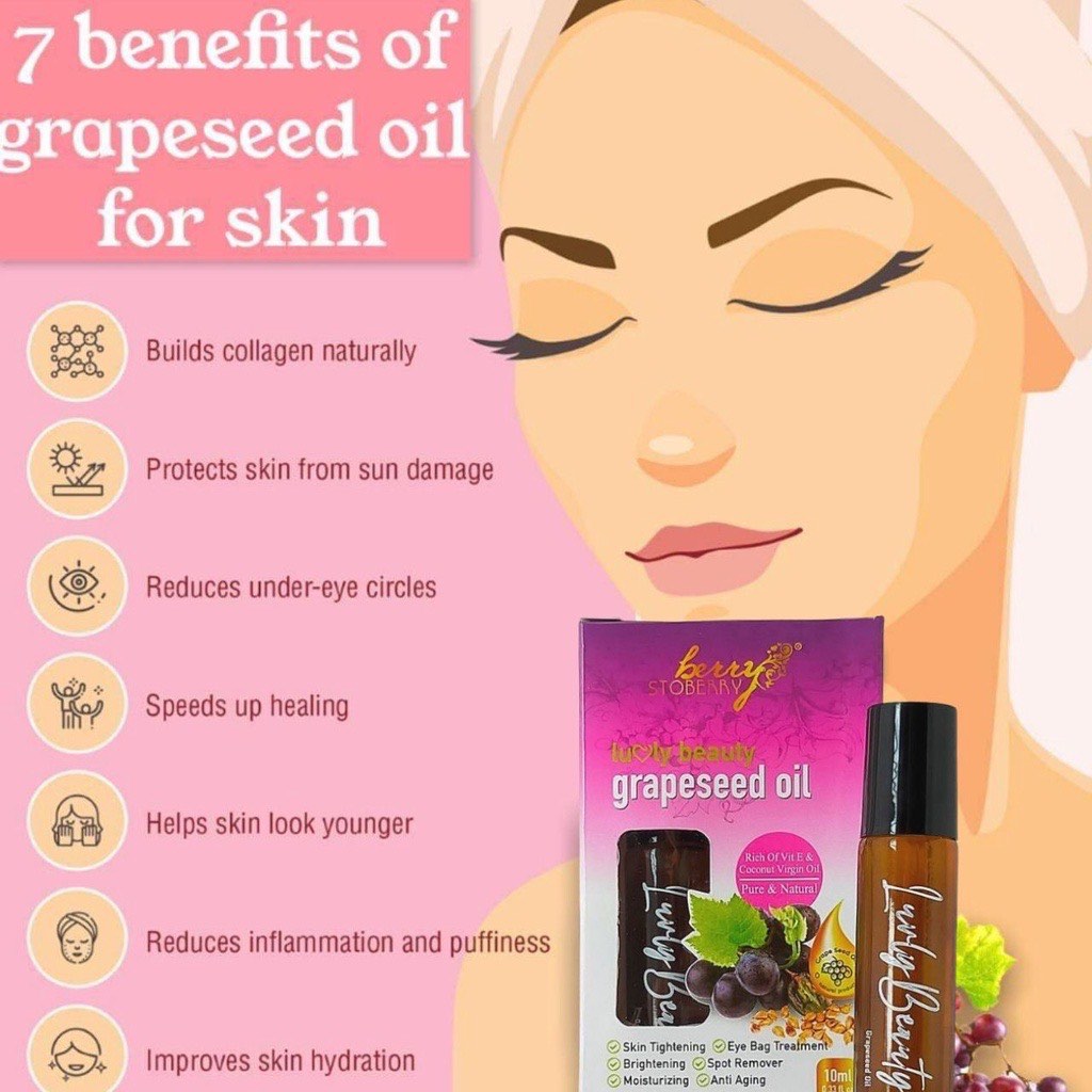 Grapeseed Oil, Beauty & Personal Care, Face, Face Care on Carousell
