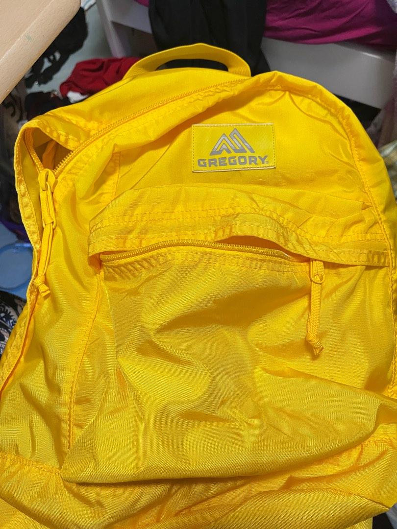 Gregory hot sale yellow backpack