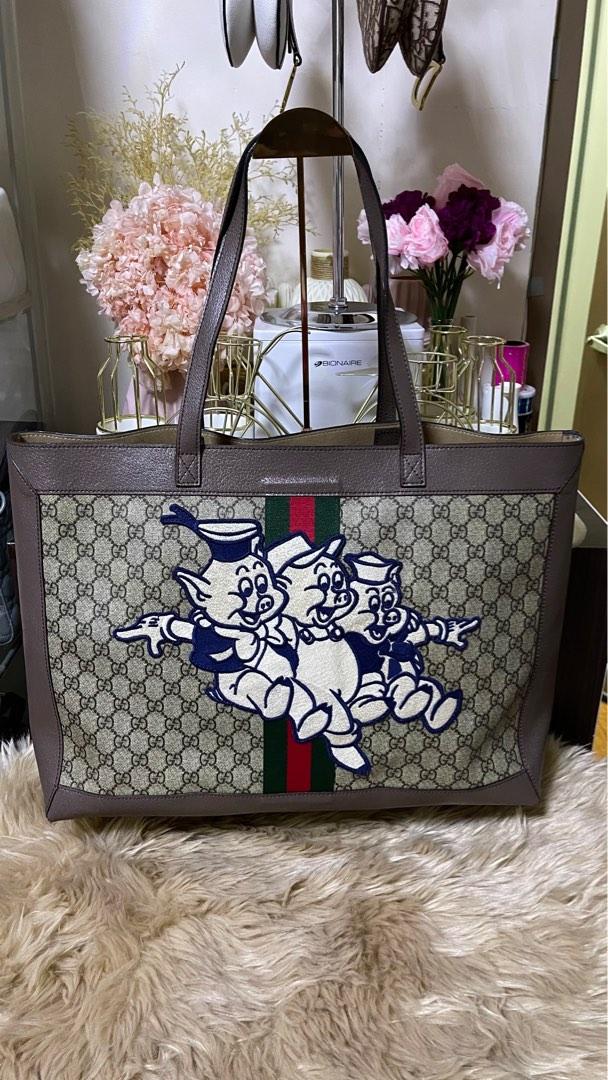 Gucci three little pigs top bag
