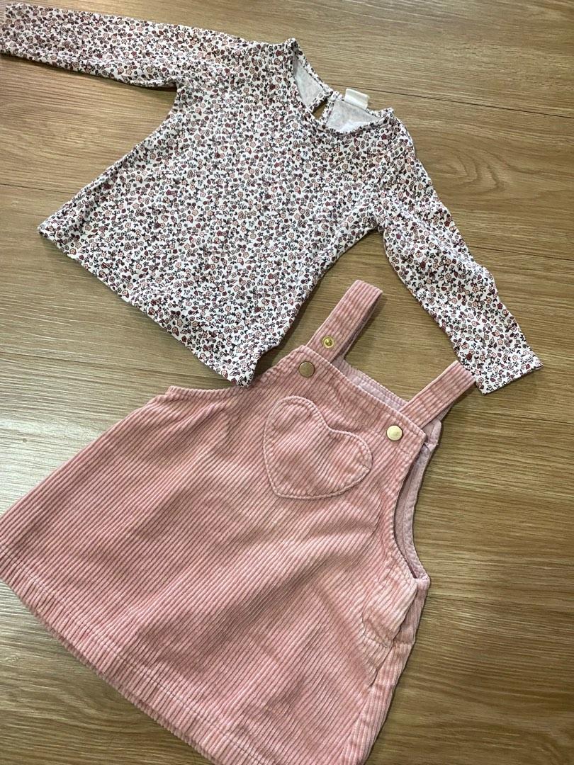 H&m baby hotsell girl dungarees